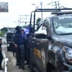 Entre demandas y fuerte contingente policial inicia huelga que paraliza la región Cibao